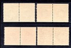 Canada 1946 King George Vi Coils In Pairs Sc    278-281 Light Hinge