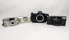 Lot Of Vintage Digital Cameras Nikon-canon-pentax-fuji-for Parts Or Repair Only