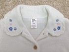 Baby Oshkosh B gosh Floral Embroidered Knit Cotton Cardigan 12m