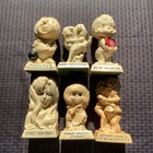 Vintage Lot Of 6 Russ   Wallace R w Berrie Figurines 1970 s Usa