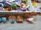 Junk Drawer Lot girls toys legos stickers games cards figures    sp nos op sai 