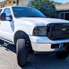 2005-2007 Ford F250-f550 Excursion Led Headlights   Running Lights Pair Smoke
