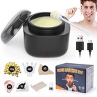Nose Wax Kit  Mini Warmer For Eyebrow Ear Hair Removal  Waxing Kit Black