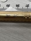 Antique 14k No 2conklin 3 7   fountain  Pen Gold Overlay Crescent-filler Monogr