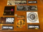         Linkin Park Cool Random Stickers    Lot Of 9 - Original   Free Flag Sticker