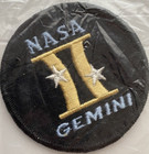 Nasa Gemini Ii 2 Space Mission Round Black Embroidered Patch Badge