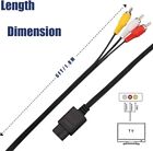 Lot Rca Av Tv Audio Video Stereo Cable Cord For Super Nintendo N64 Snes Gamecube