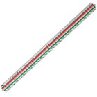 12  Architectural Scale Ruler Aluminum Architect Scale Triangular Scale Ruler   