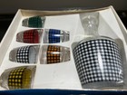 Vtg French Nos Mid-century Retro Barware Mini Liquor Decanter   6 Glass Set Nib