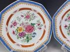        Two 19th Century Chinese Export Famille Rose Plates