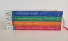 Lot Of 4 Annie s Quilted Mysteries Midsummer Nights Seam Broderie Curse Hc