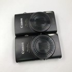 Canon Powershot Elph 360 Hs Digital Camera 20 2mp Silver  Black 12x Optical Zoom