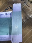 Lot Of 20 Guest Check Books For Servers 1000 Tickets Server Note Pads Thick Serv