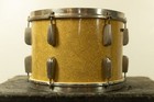 1940s 1950s Slingerland 9x13 Gold Sparkle Radio King Tom