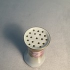 Antique Porcelain Hatpin Holder Germany Roses Gold 19 Holes For Hat Pins Display