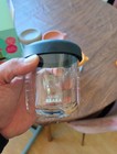 Beaba Glass Baby Food Jars With Soft Silicone Air Tight Lids  8 Oz Glass Storage