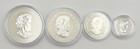 2017 Canada Maple Leaf Silver Fractional Set Rcm Proof 1 Oz To 1 10 Oz Coa Box