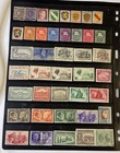 Lot Of New And Used Stamps From All Over The World Mostly  Are Off Paper 