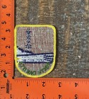 Vintage North Dakota Stables Oil State Travel Souvenir Sew-on Patch Nos 1970s