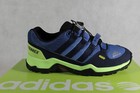 Adidas Terrex K Outdoor Shoes Hiking Sports Shoes Blue green New 