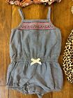 Carters Baby Girl Clothes Lot 12 Months Summer Bundle One Piece Outfits Rompers