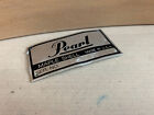 Pearl Mlx Maple Shell Drum Badge Part Logo Plate Usa 80s 90s Vtg Snare Bass Tom