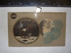 Original Apollo Xi  11  Launch Viewing Access Badge pass   Holder 1969 Gray Nasa