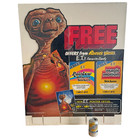 Vtg 1982 E t  Lives Reese s Pieces Candy Hologram Sticker Standup 29  X 34 