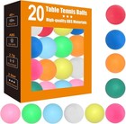 3 Star Ping Pong Balls - High Performance Abs Table Tennis For Training game