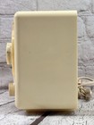 Tele-tone Model 82 Plastone Am Tube Radio Ivory Mid Century Vintage As Is
