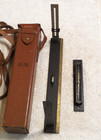 Vintage Dietzgen Us Geological Survey Plane Table Alidade   Compass Leather Case