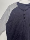 Rasco Fr Henley Shirt Grey   Black Flame Resistant Long Sleeve Men   s Size M l  