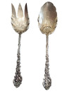 Gorham Versailles Sterling Silver Serving Set About 7 Troy Ounces   11 In Long 