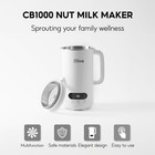 Olivo Cb1000 Automatic Nut Milk Maker For Almond Cashew Soy Oat Milk New In Box