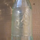 Sedalia Mo Clear Embossed Glass Soda Bottle Collectible 1900-now Vintage Decor