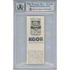Joe Montana John Elway San Francisco 49ers 10 29 90 Ticket Slab Beckett 49958