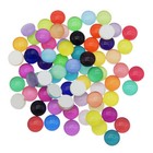 6-15mm Round Glass Cabochons Candy Color Flat Back Time Gems Jewelry Art Crafts