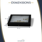 4 X 5 X 3 4 Riker Display Case Box For Collectibles Arrowheads Jewelry   More  