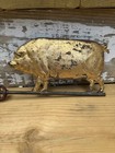 Antique Zinc Pig Weathervane