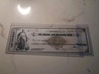      Sling s      1876 Grocers And Producers Bank Providence Rhode Island Check