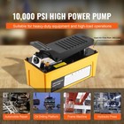 Air Hydraulic Pump Air Actuated Foot Pump 10 000psi Frame Machine Pump