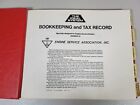 Vintage 2 Post Engine Service Dealer Bookkeeping   Tax Record Book