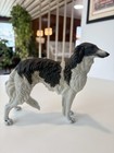 Vintage Borzoi Russian Wolfhound Figurine Andrea By Sadek  Japan 7733