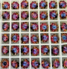 Swarovski 3700 Margarita Flower Beads 10mm Volcano  8pcs 
