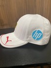 Puma Ferrari F1 Team Cap White Charles Leclerc Baseball Hat Adult New Nwt 2025