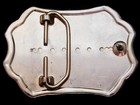 Kd01135 Very Cool Vintage 1970s   1920s Antique Automobile   Belt Buckle