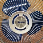Vintage Lasko 9  Personal Electric Fan Blue Acrylic Translucent Blade