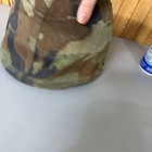 Vintage Us Army Woodland Camouflage Helmet Cover   Liner Military Issue