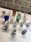 Shot Glasses    states    And    cities    Used   Lot Of 15