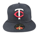 Minnesota Twins New Era 59fifty Blue Fitted Hat Cap 1987 World Series Size 7 New